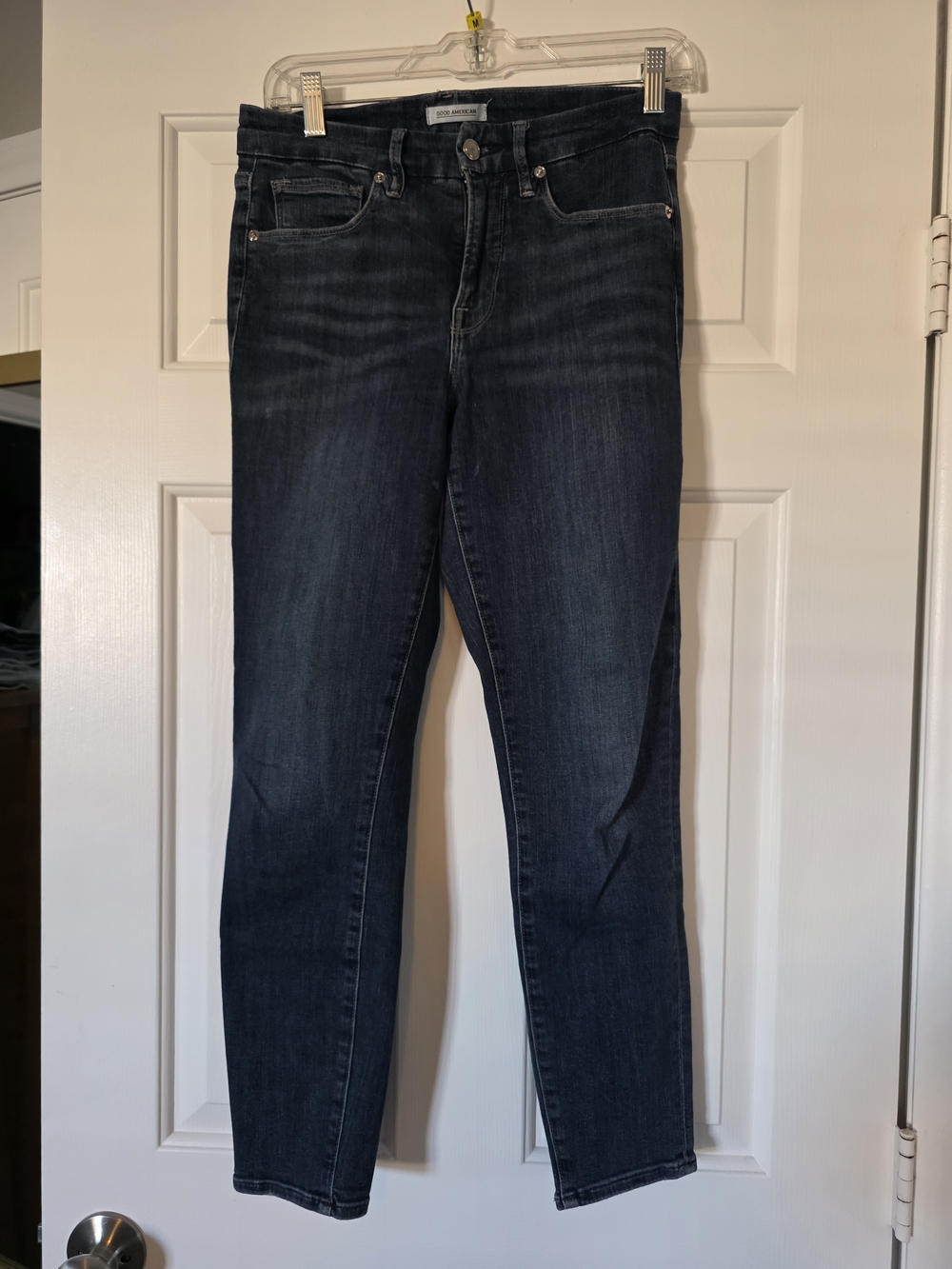 Good American Dark Indigo Skinny Jeans